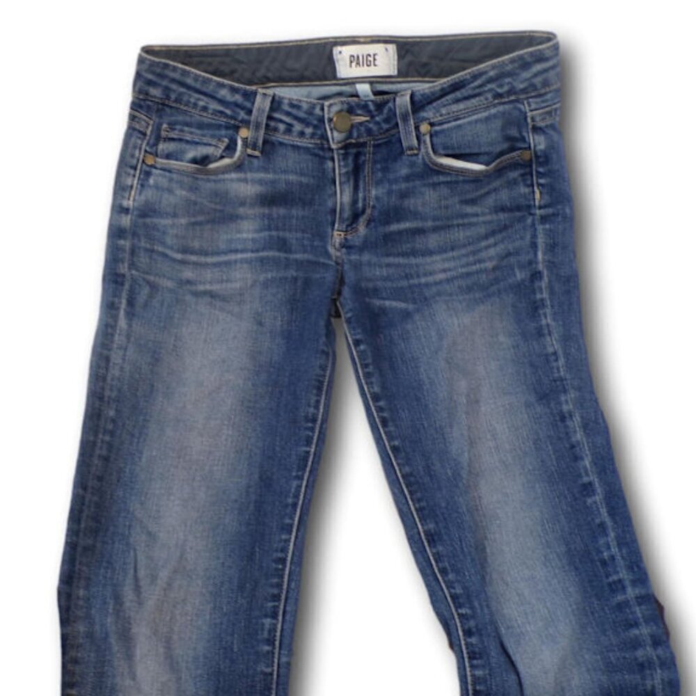 Womens PAIGE Blue Skinny Jeans Size: 24 - Picture 2 of 3